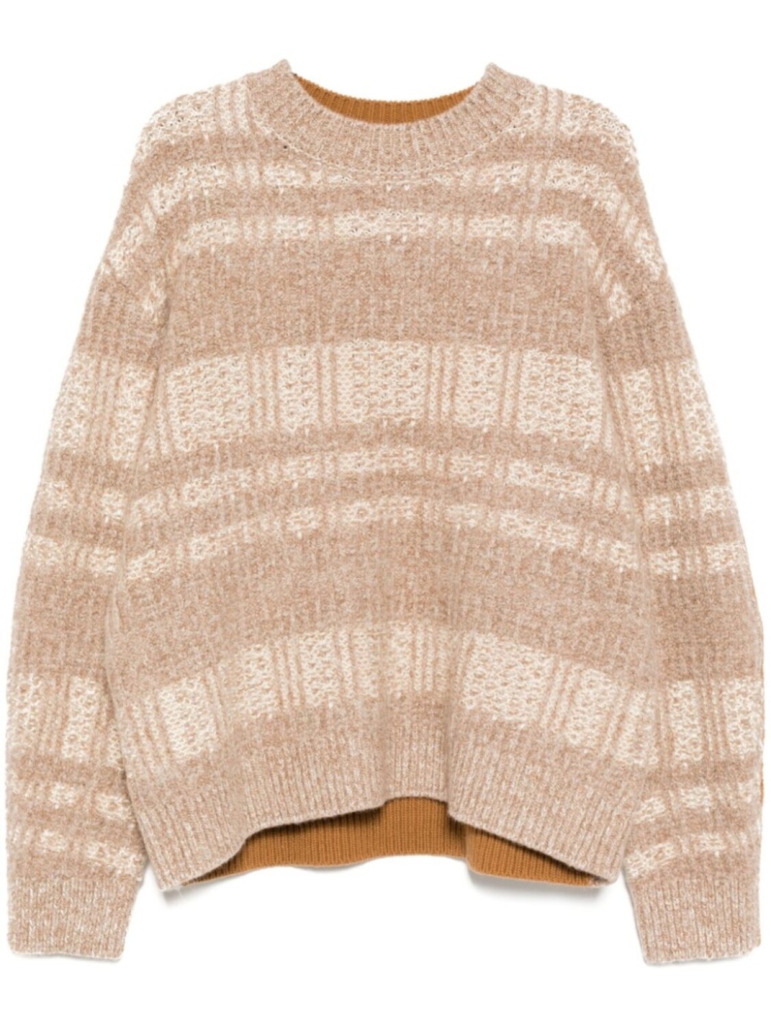 Жаккардовый свитер в клетку CROQUIS, коричневый
Жаккардовый свитер в клетку CROQUIS, коричневый