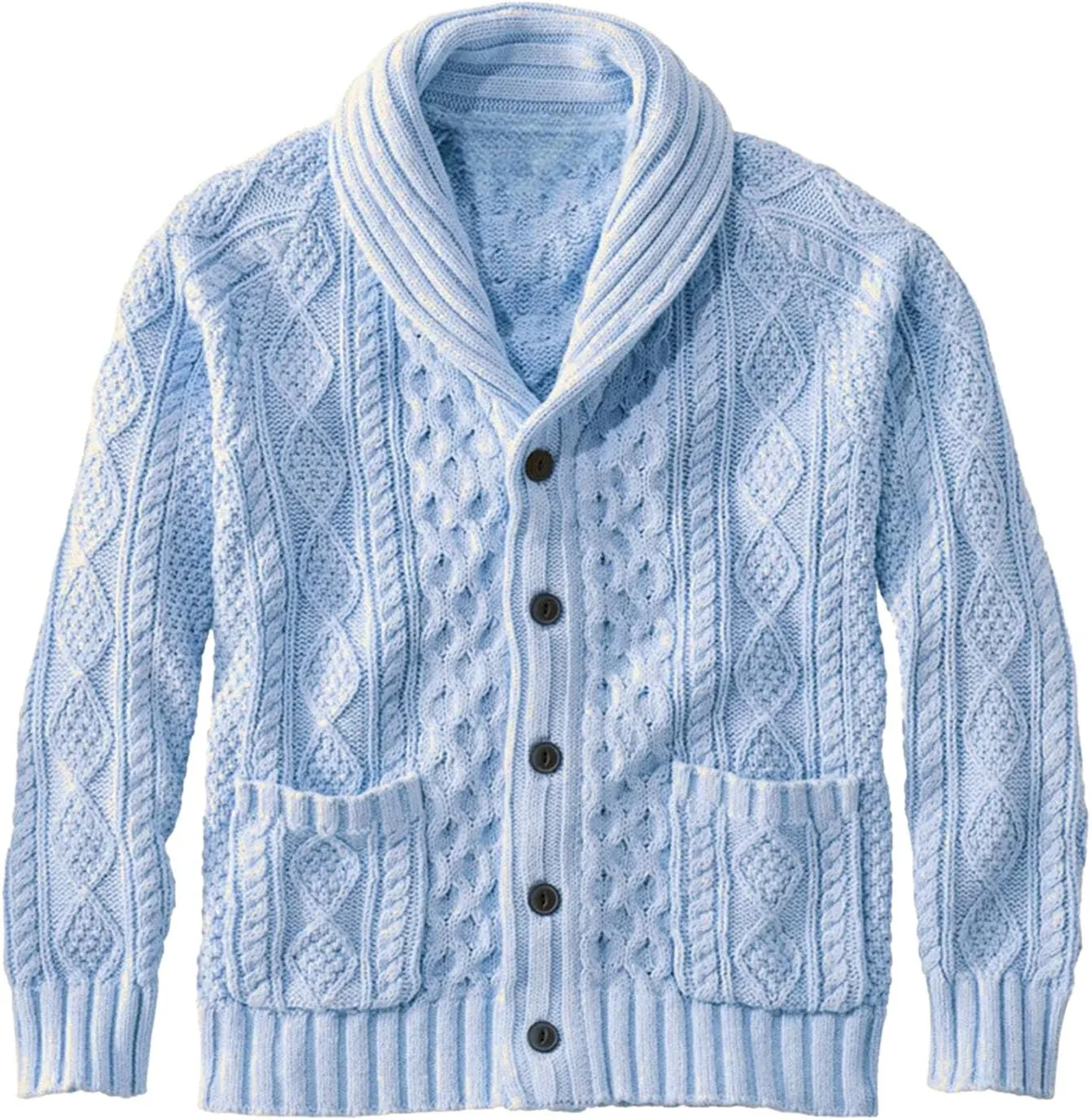 Кардиган мужской в стиле Vintage с воротником шаль и карманом TXGMNA
Кардиган мужской в стиле Vintage с воротником шаль и карманом TXGMNA