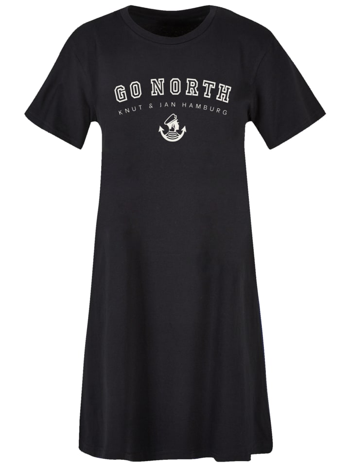 Короткое платье F4NT4STIC Ladies Tee Dress Go North Knut & Jan Hamburg, черный
Короткое платье F4NT4STIC Ladies Tee Dress Go North Knut & Jan Hamburg, черный