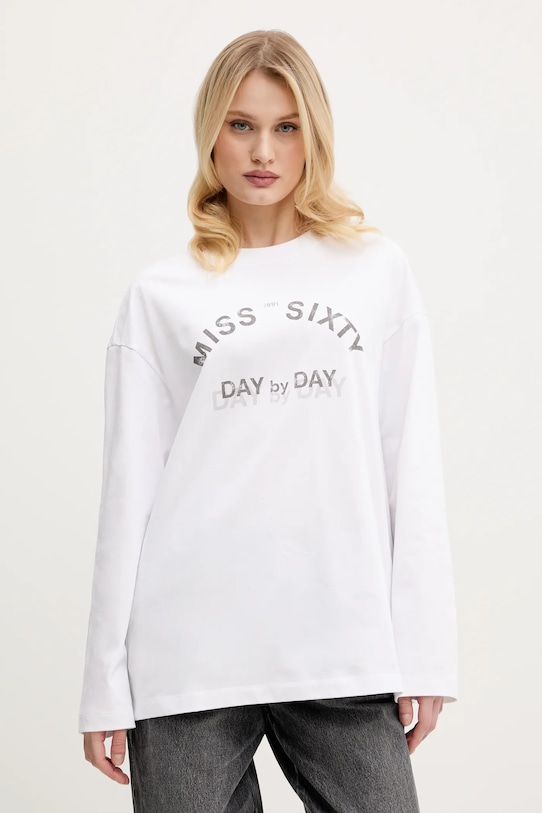 Хлопковая водолазка Miss Sixty, белый
Хлопковая водолазка Miss Sixty, белый