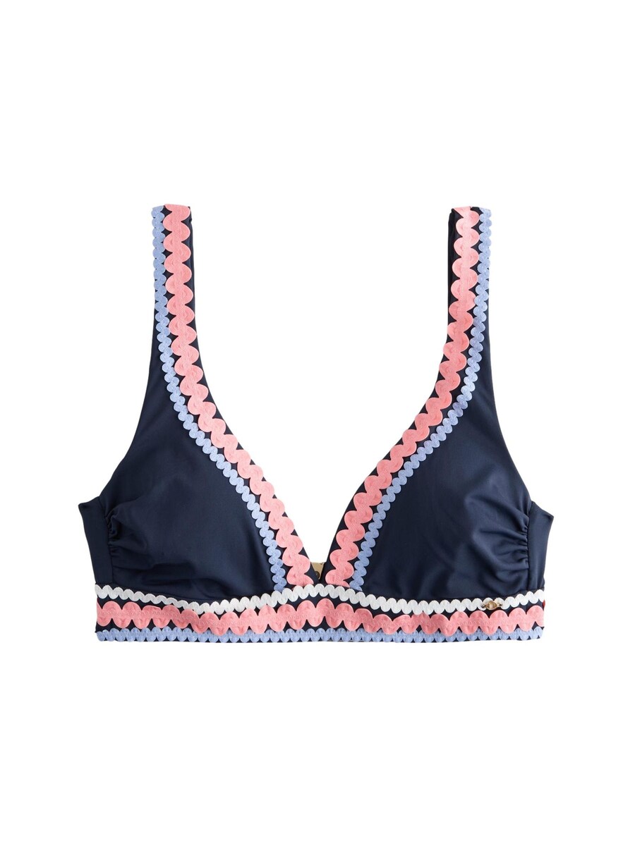 Треугольный бикини-топ Next, темно-синий/светло-синий
Треугольный бикини-топ Next, темно-синий/светло-синий