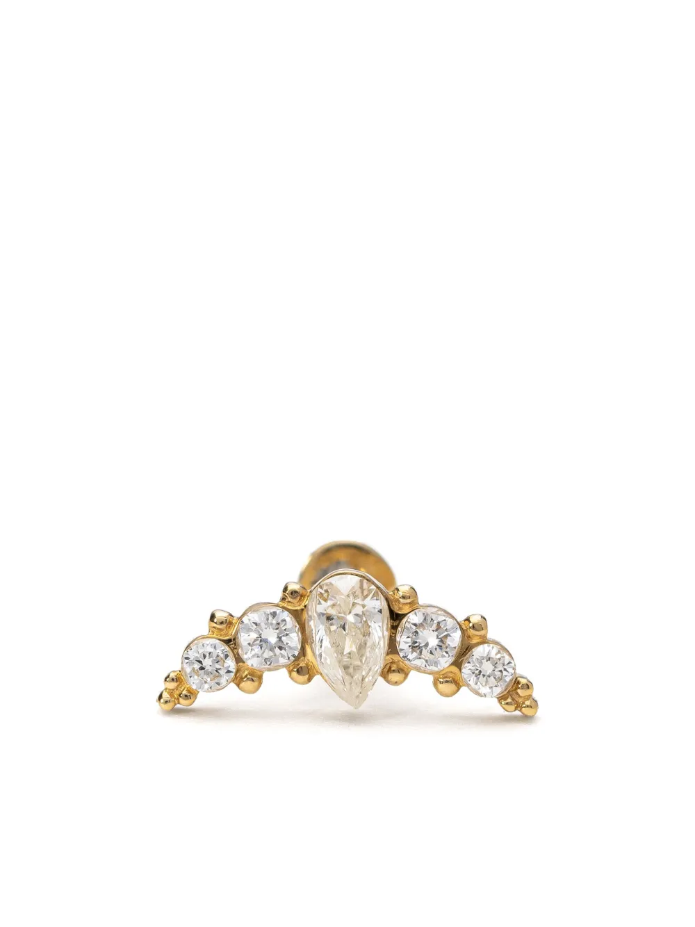 Серьга из желтого золота с бриллиантами Mad Precious & Ethical, золотой
Серьга из желтого золота с бриллиантами Mad Precious & Ethical, золотой