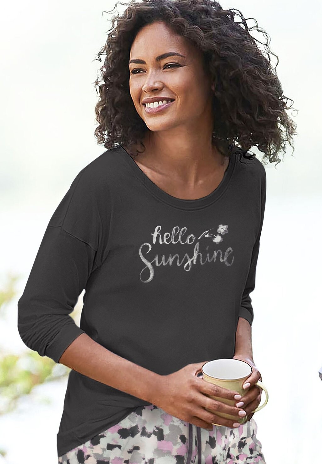 Верх пижамы Vivance, антрацит
Верх пижамы Vivance, антрацит