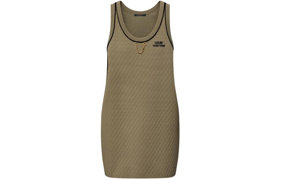 Платье без рукавов женское оливково-зеленое Louis Vuitton
Платье без рукавов женское оливково-зеленое Louis Vuitton