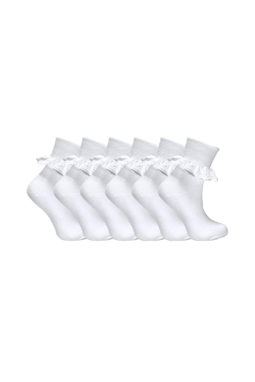 6 пар детских кружевных модных носков из мягкого хлопка с оборками Sock Snob, розовый
6 пар детских кружевных модных носков из мягкого хлопка с оборками Sock Snob, розовый