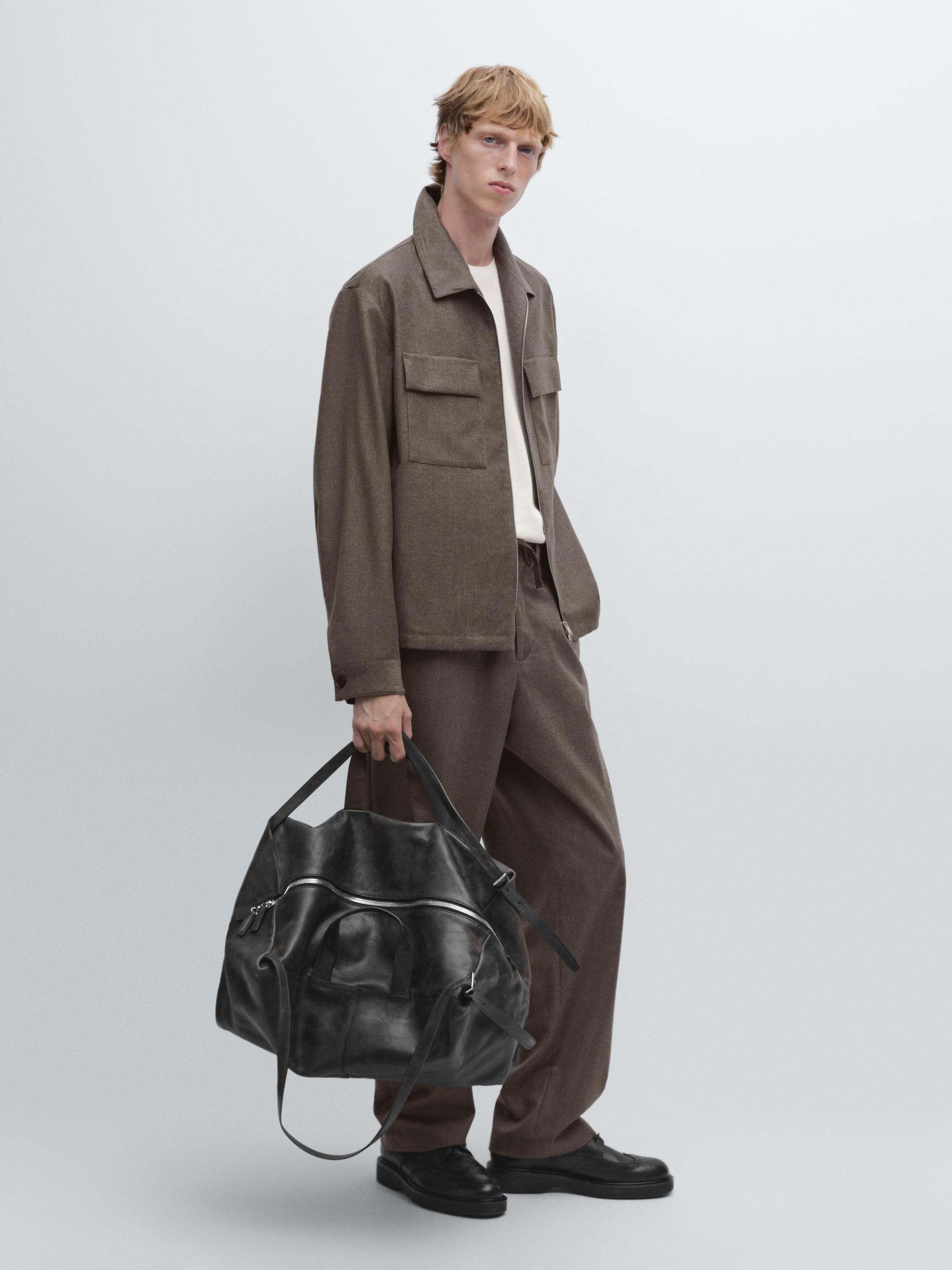 Куртка из 100% шерсти и фланели Massimo Dutti, Mink
Куртка из 100% шерсти и фланели Massimo Dutti, Mink