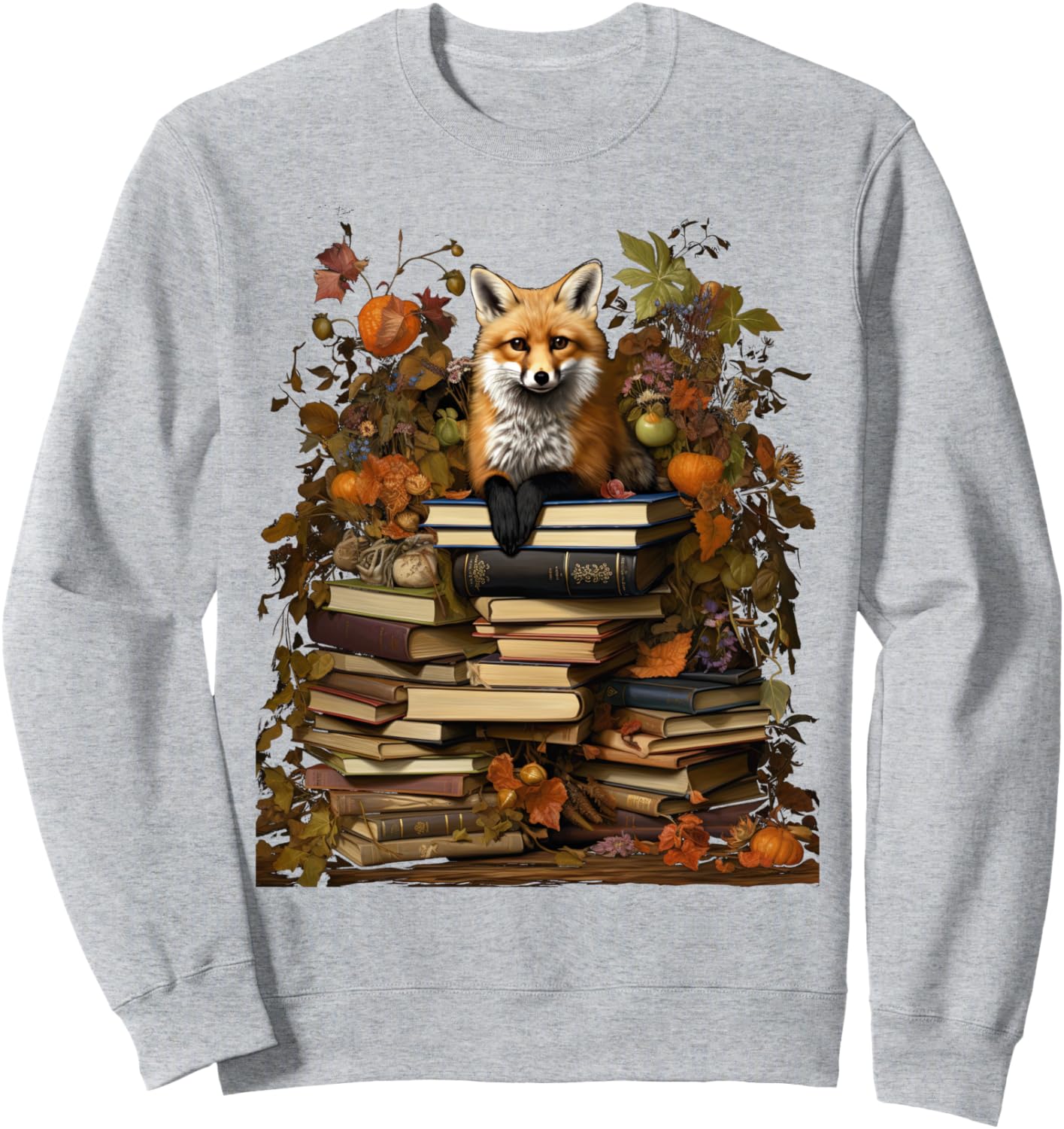 Толстовка в стиле коттеджкор с цветочным рисунком, лисой и милым гобликом Cottagecore Goblincore And Fairycore Stuff, серый
Толстовка в стиле коттеджкор с цветочным рисунком, лисой и милым гобликом Cottagecore Goblincore And Fairycore Stuff, серый