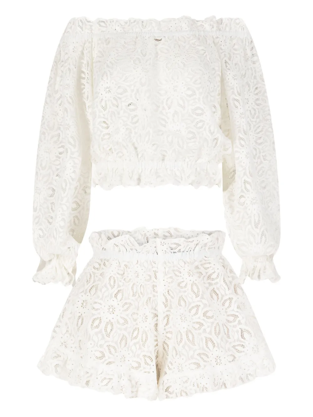 Пляжный комплект Luna с кружевом PARAMIDONNA, белый
Пляжный комплект Luna с кружевом PARAMIDONNA, белый
