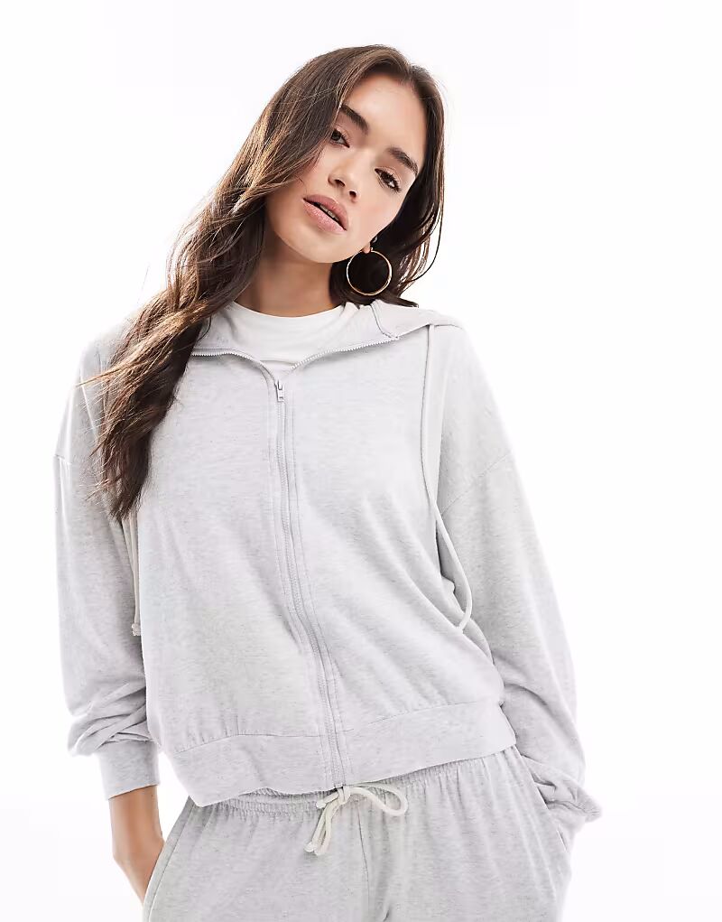 Легкая, супермягкая толстовка с капюшоном Cotton On светло-серого меланжевого цвета Cotton:On
Легкая, супермягкая толстовка с капюшоном Cotton On светло-серого меланжевого цвета Cotton:On