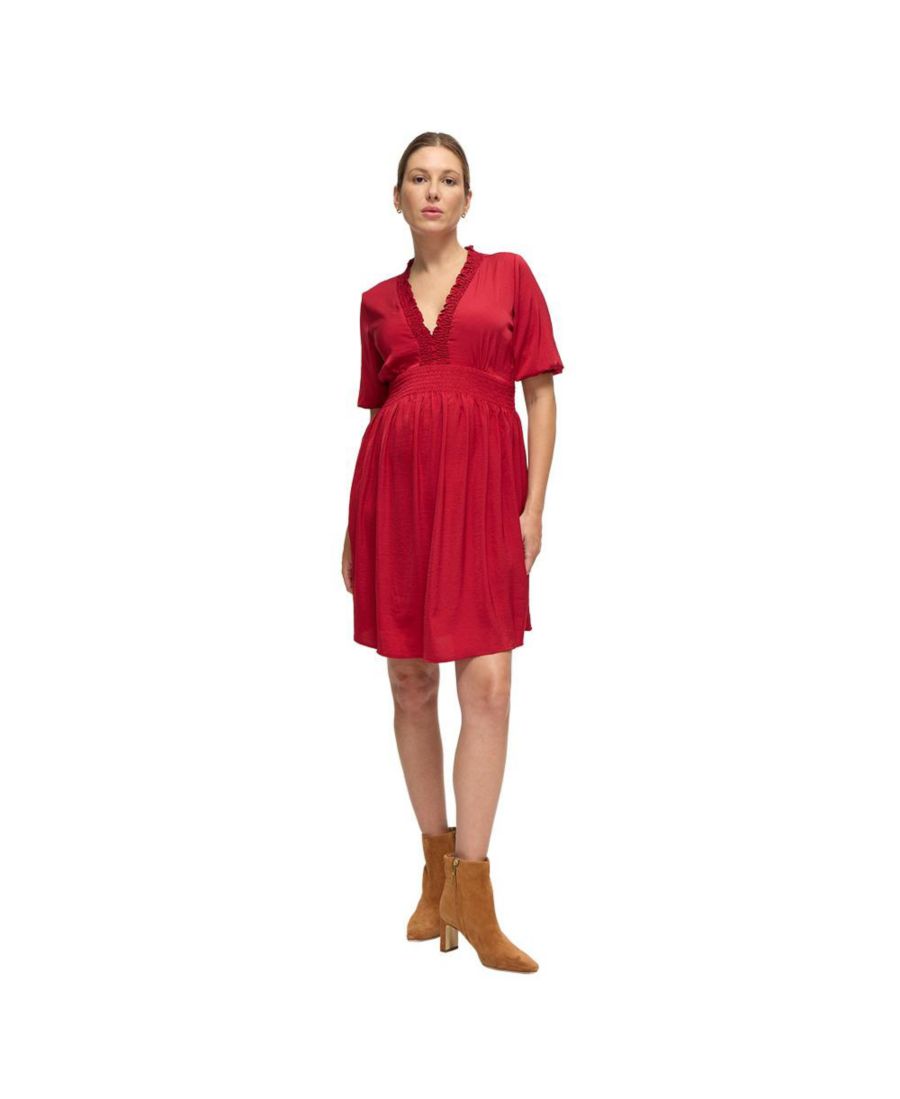 Короткое платье для беременных с глубоким V-образным вырезом Ingrid + Isabel, Red
Короткое платье для беременных с глубоким V-образным вырезом Ingrid + Isabel, Red