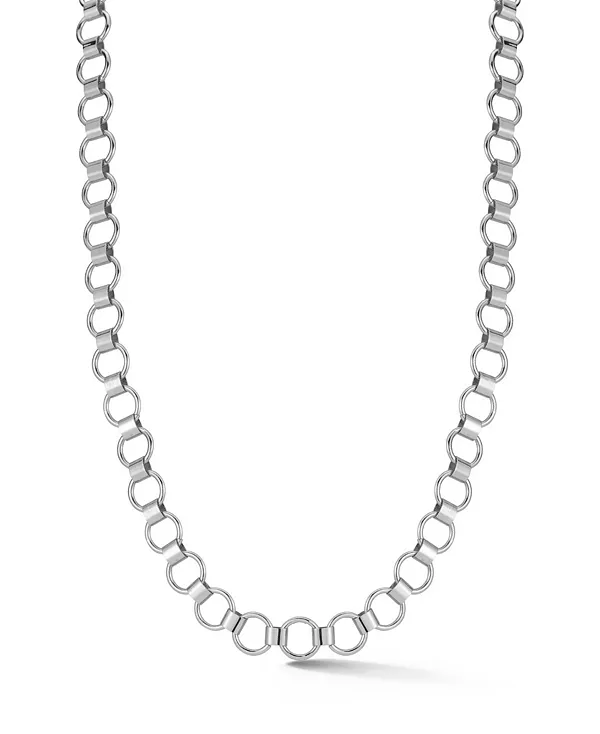 Позолоченное массивное цепочное ожерелье Rachel Zoe, silver
Позолоченное массивное цепочное ожерелье Rachel Zoe, silver