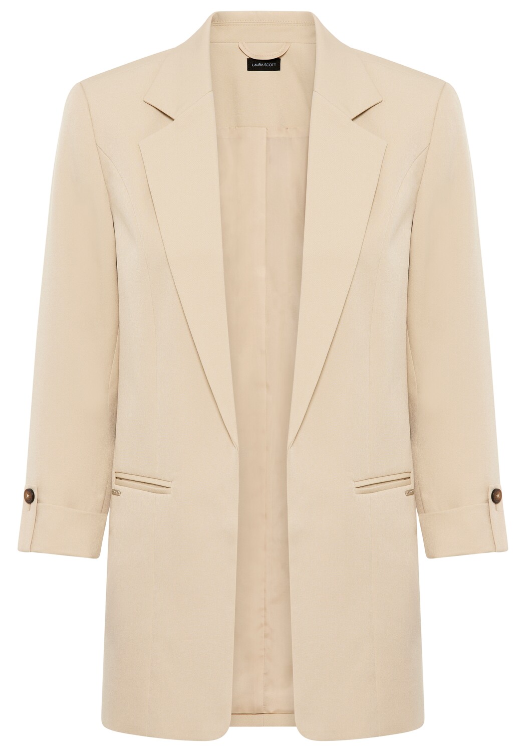 LAURA SCOTT Блейзер в бежевом цвете
LAURA SCOTT Блейзер в бежевом цвете
