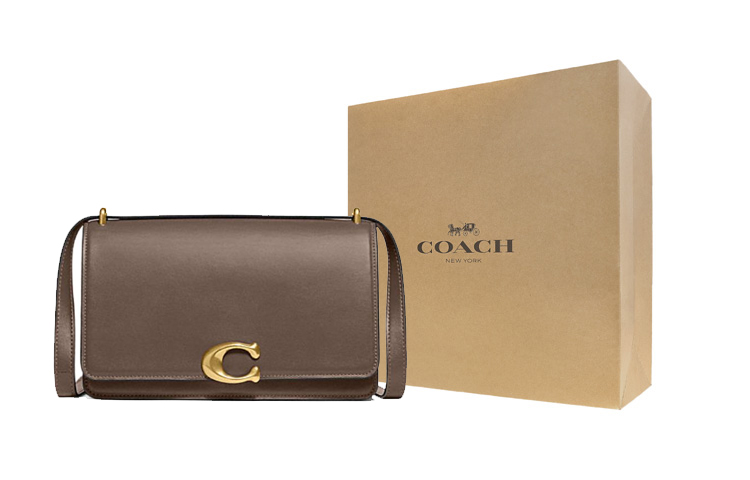 COACH Кожаная сумка через плечо бандитской коровы женская латунь и темно-каменный цвет
COACH Кожаная сумка через плечо бандитской коровы женская латунь и темно-каменный цвет