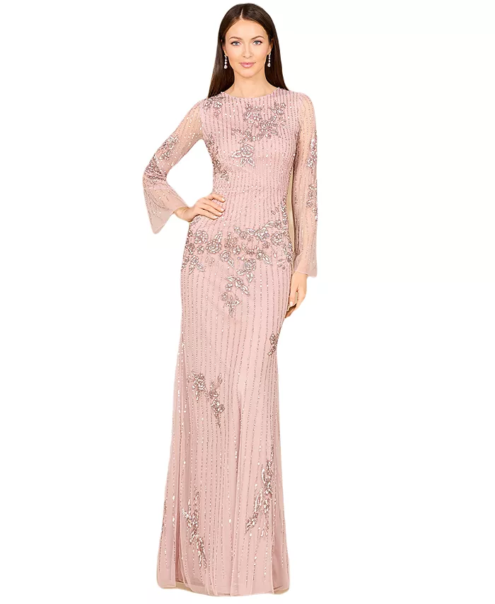 Женское бисерное платье с длинными рукавами и высоким воротом - OUTLET Lara, розовый
Женское бисерное платье с длинными рукавами и высоким воротом - OUTLET Lara, розовый