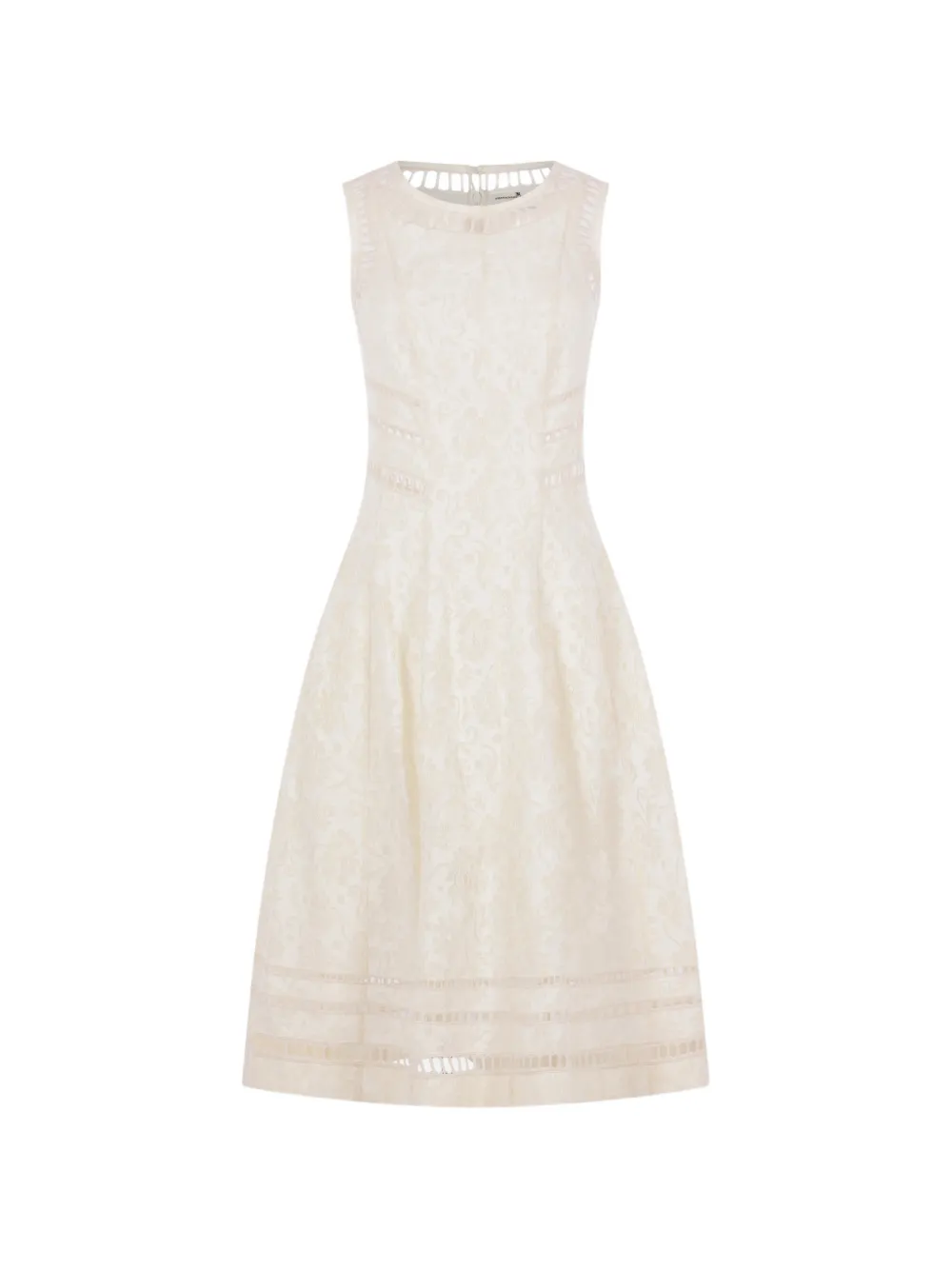 Платье с цветочными вставками Ermanno Scervino, бежевый
Платье с цветочными вставками Ermanno Scervino, бежевый