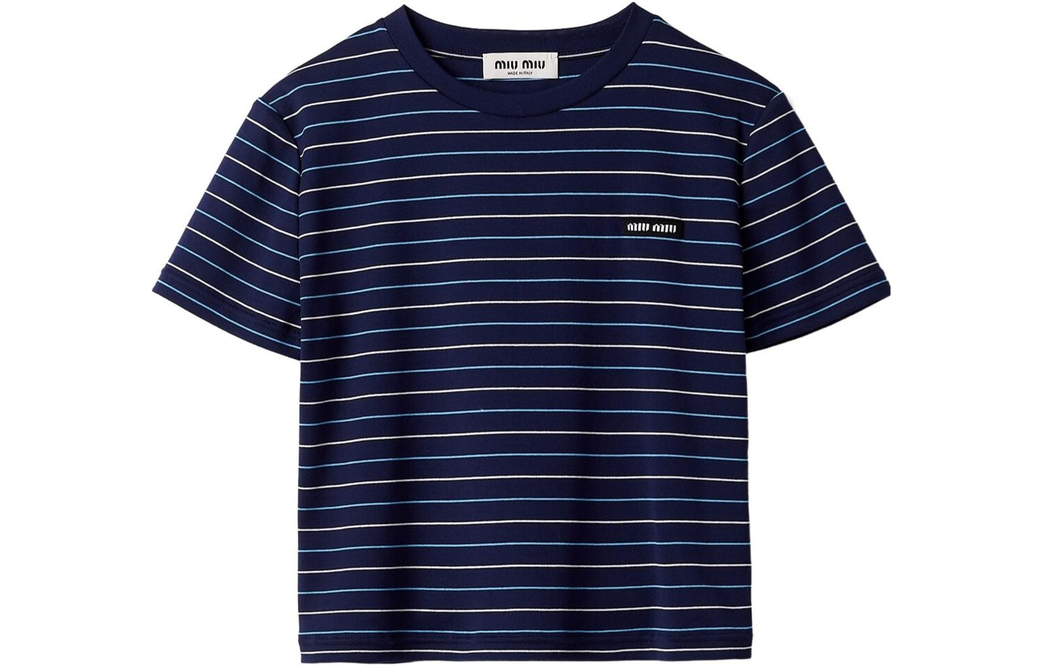 Футболка женская синяя Miu Miu
Футболка женская синяя Miu Miu