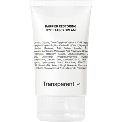 Увлажняющий крем для восстановления барьера - Ультраувлажняющий крем для лица Transparent Lab
Увлажняющий крем для восстановления барьера - Ультраувлажняющий крем для лица Transparent Lab