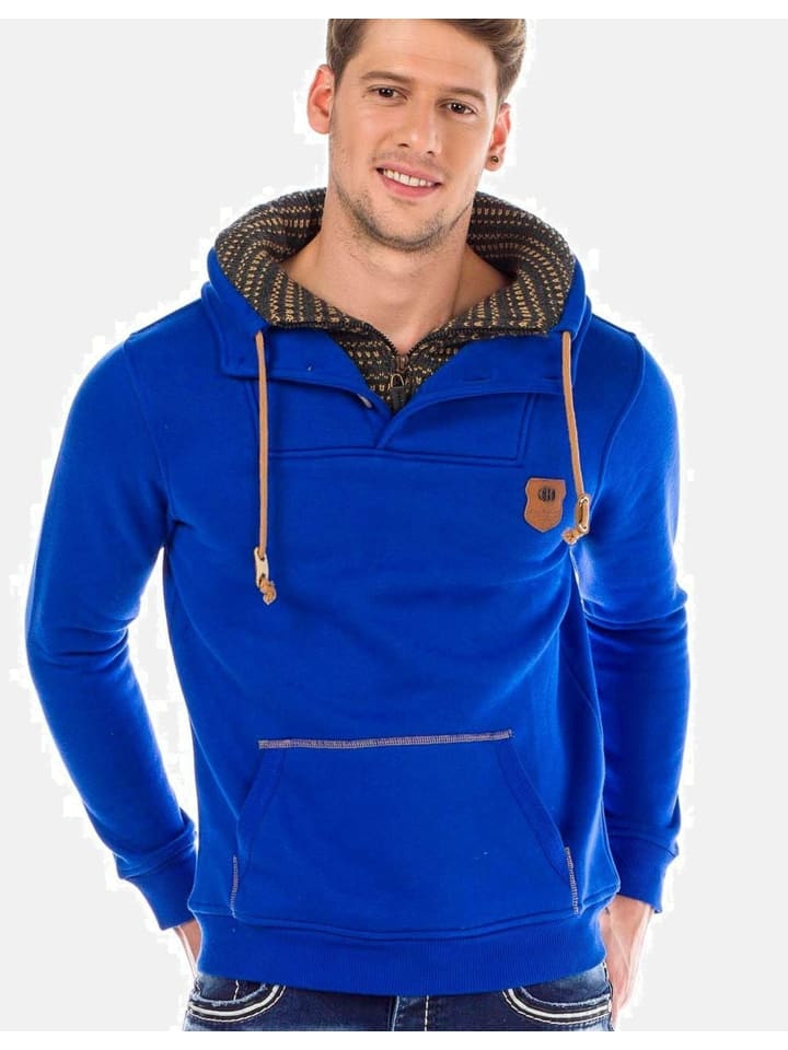 Толстовка Cipo & Baxx Pullover, синий
Толстовка Cipo & Baxx Pullover, синий