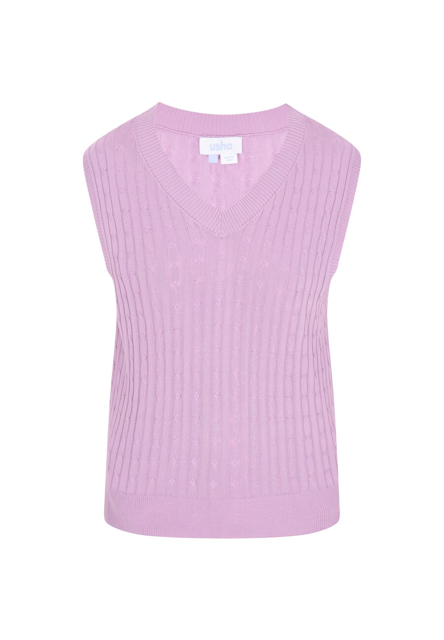Вязаный жилет usha BLUE LABEL, фиолетовый
Вязаный жилет usha BLUE LABEL, фиолетовый