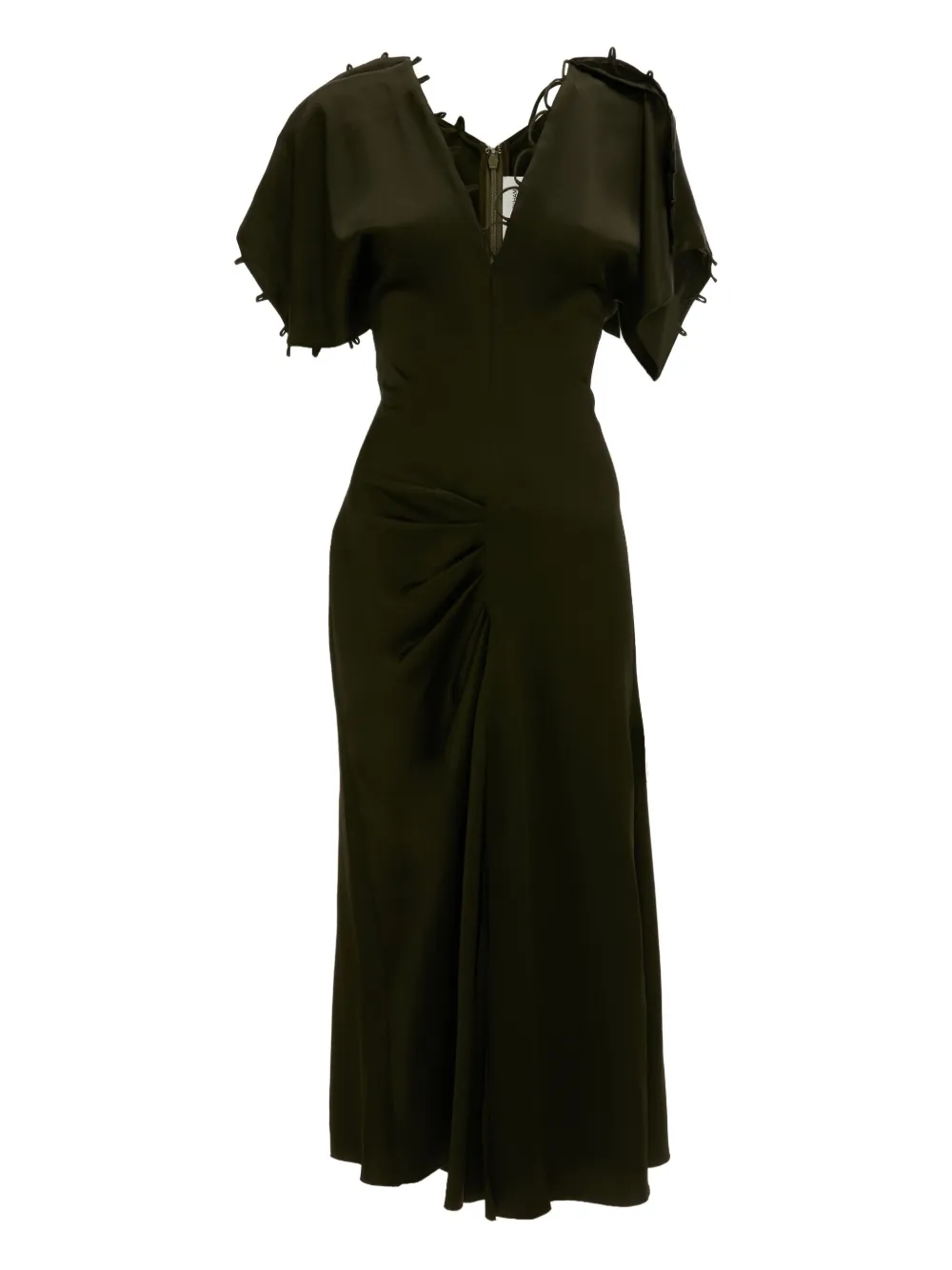 Платье миди с декоративной строчкой VICTORIA BECKHAM, зеленый
Платье миди с декоративной строчкой VICTORIA BECKHAM, зеленый