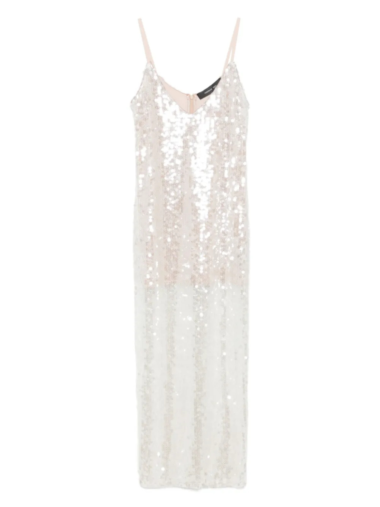 Платье миди с пайетками Federica Tosi, белый
Платье миди с пайетками Federica Tosi, белый