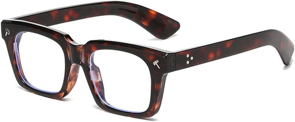 Винтажные квадратные мужские солнцезащитные очки, модные желто-синие оттенки, защита от ультрафиолета UV400, женские трендовые очки в стиле панк с заклепками SKFGNX, Black Leopard Clear
Винтажные квадратные мужские солнцезащитные очки, модные желто-синие оттенки, защита от ультрафиолета UV400, женские трендовые очки в стиле панк с заклепками SKFGNX, Black Leopard Clear