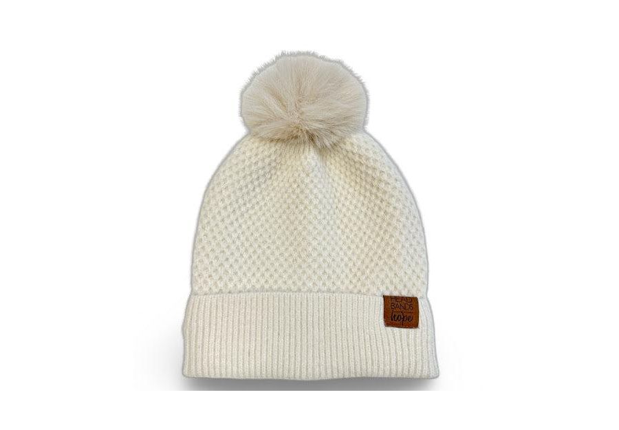 Женская шапка-бини с помпоном - бежевого цвета Headbands of Hope, Tan
Женская шапка-бини с помпоном - бежевого цвета Headbands of Hope, Tan