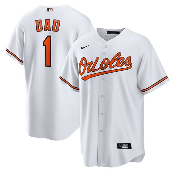 Мужская белая бейсболка baltimore orioles #1 dad home replica Nike
Мужская белая бейсболка baltimore orioles #1 dad home replica Nike