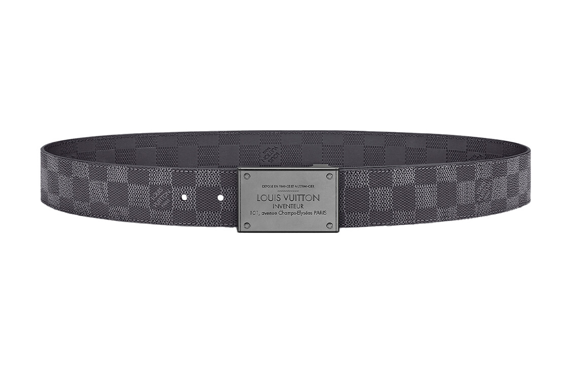 LOUIS VUITTON Мужской кожаный ремень 
LOUIS VUITTON Мужской кожаный ремень