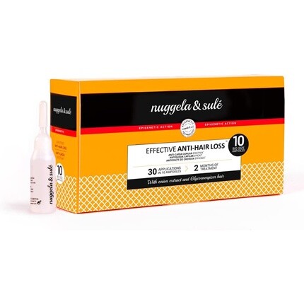 Средство против выпадения волос 10 х 10 мл — высокая концентрация активных ингредиентов останавливает сильное выпадение волос у мужчин и женщин, Nuggela & Sule
Средство против выпадения волос 10 х 10 мл — высокая концентрация активных ингредиентов останавливает сильное выпадение волос у мужчин и женщин, Nuggela & Sule