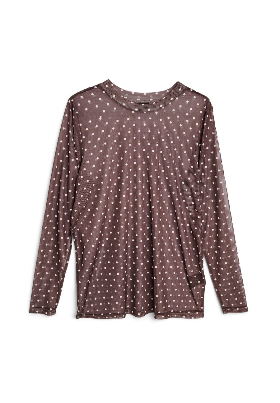 Блуза Zizzi Blouse, Brown W White Dot/Dark Brown
Блуза Zizzi Blouse, Brown W White Dot/Dark Brown