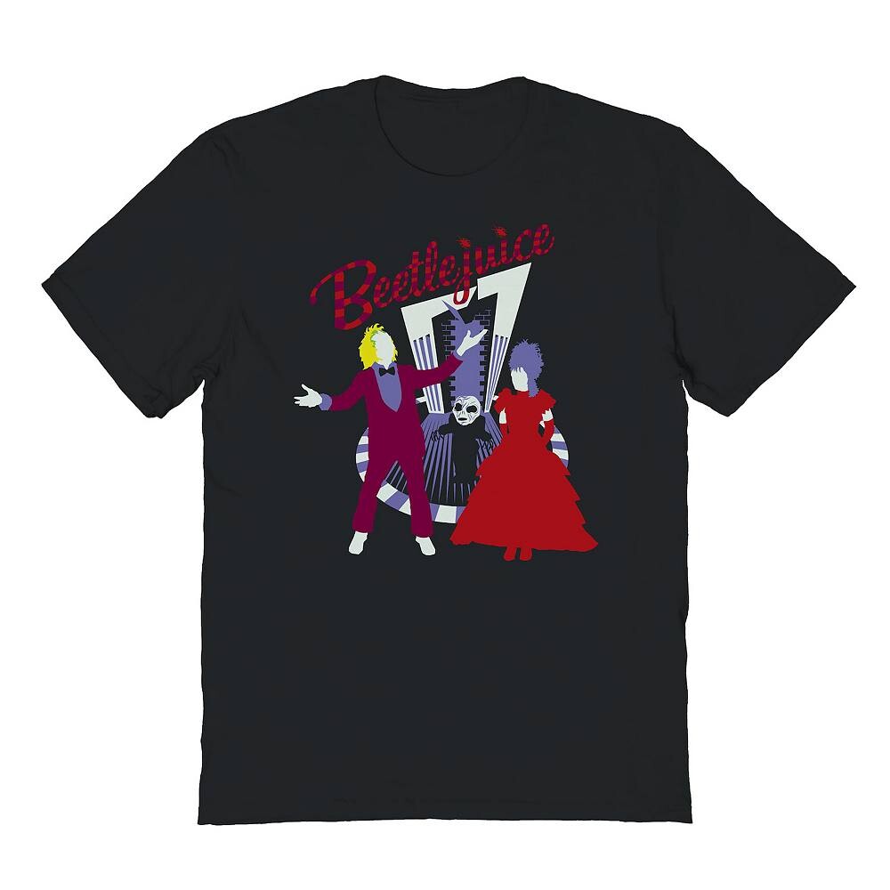 Мужская футболка с рисунком Beetlejuice Licensed Character, черный
Мужская футболка с рисунком Beetlejuice Licensed Character, черный