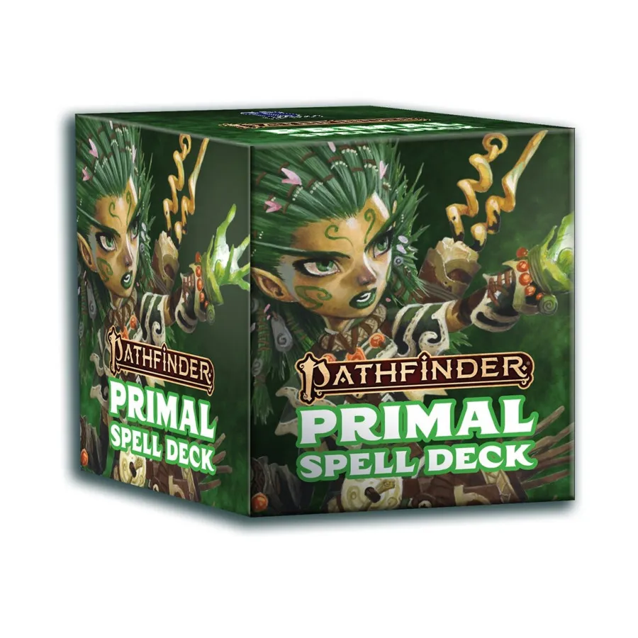 Бокс-сет Spell Cards - Primal, Pathfinder Roleplaying Game (2nd Edition) - Core & Assorted
Бокс-сет Spell Cards - Primal, Pathfinder Roleplaying Game (2nd Edition) - Core & Assorted