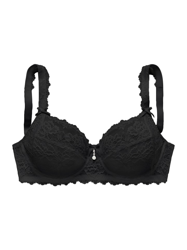 Бюстгальтер на косточках LASCANA, черный
Бюстгальтер на косточках LASCANA, черный
