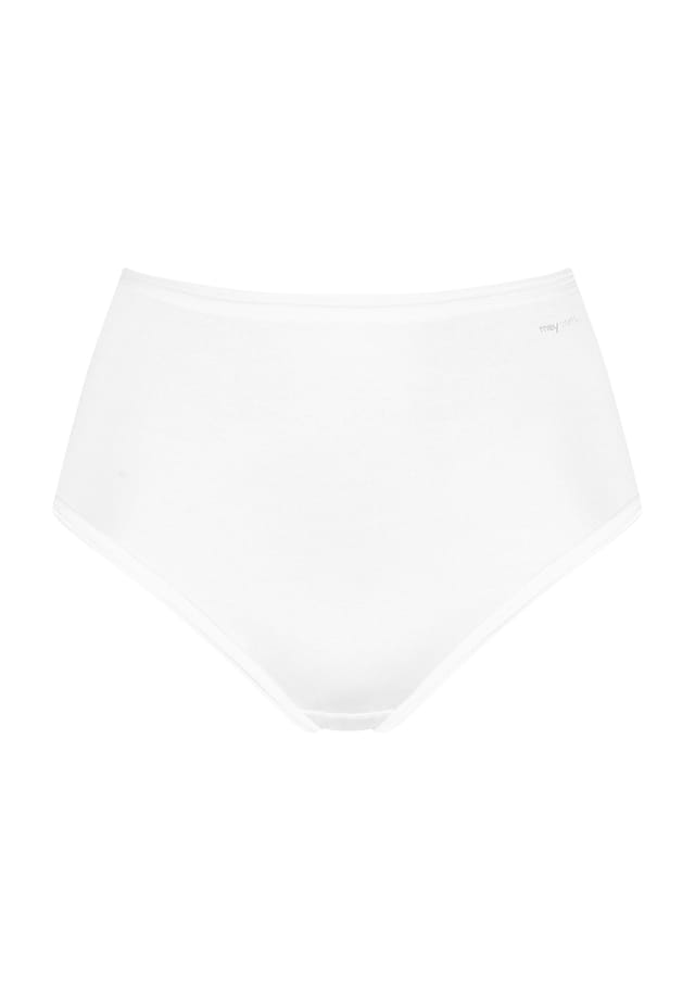 Трусы Lights с талией из смеси хлопка простые Mey, белый
Трусы Lights с талией из смеси хлопка простые Mey, белый
