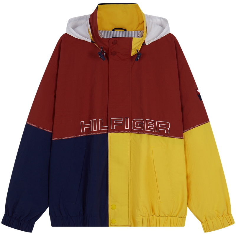 Tommy Hilfiger Куртка-бомбер с принтом логотипа на кнопках, Red & Blue Yellow Color Block XMO
Tommy Hilfiger Куртка-бомбер с принтом логотипа на кнопках, Red & Blue Yellow Color Block XMO