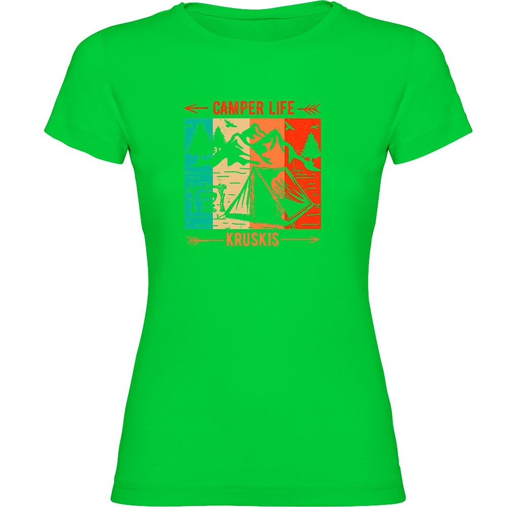 Футболка Kruskis Camper Life, зеленый 
Футболка Kruskis Camper Life, зеленый