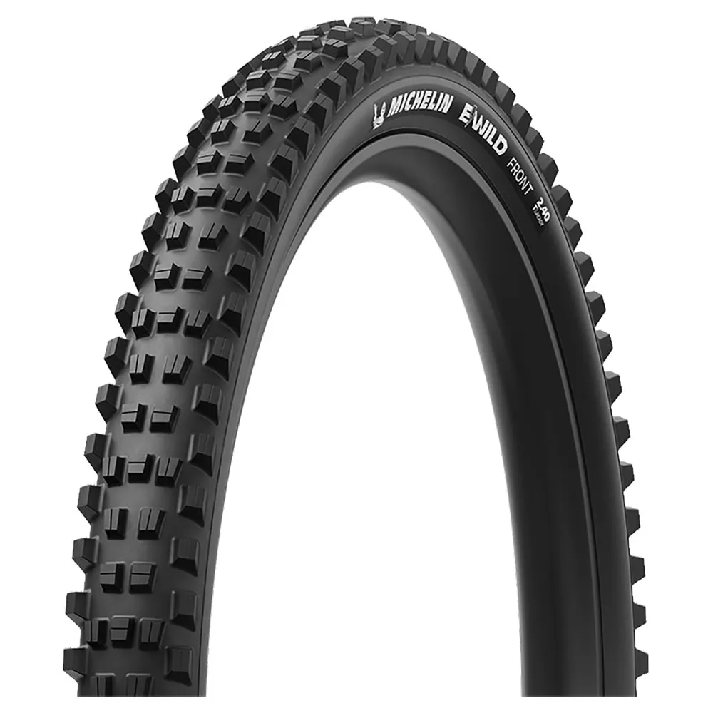 Шина для горного велосипеда Michelin E-Wild Front 4x55 TPI Dark Racing Line Tubeless 29´´ x 2.40, серебряный
Шина для горного велосипеда Michelin E-Wild Front 4x55 TPI Dark Racing Line Tubeless 29´´ x 2.40, серебряный