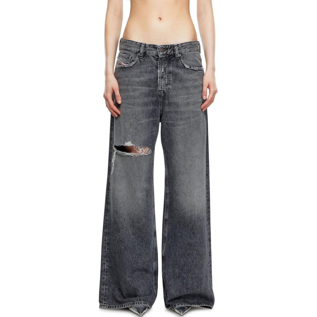 1996 d sire 007x4 прямые потертые джинсы DIESEL, серый
1996 d sire 007x4 прямые потертые джинсы DIESEL, серый