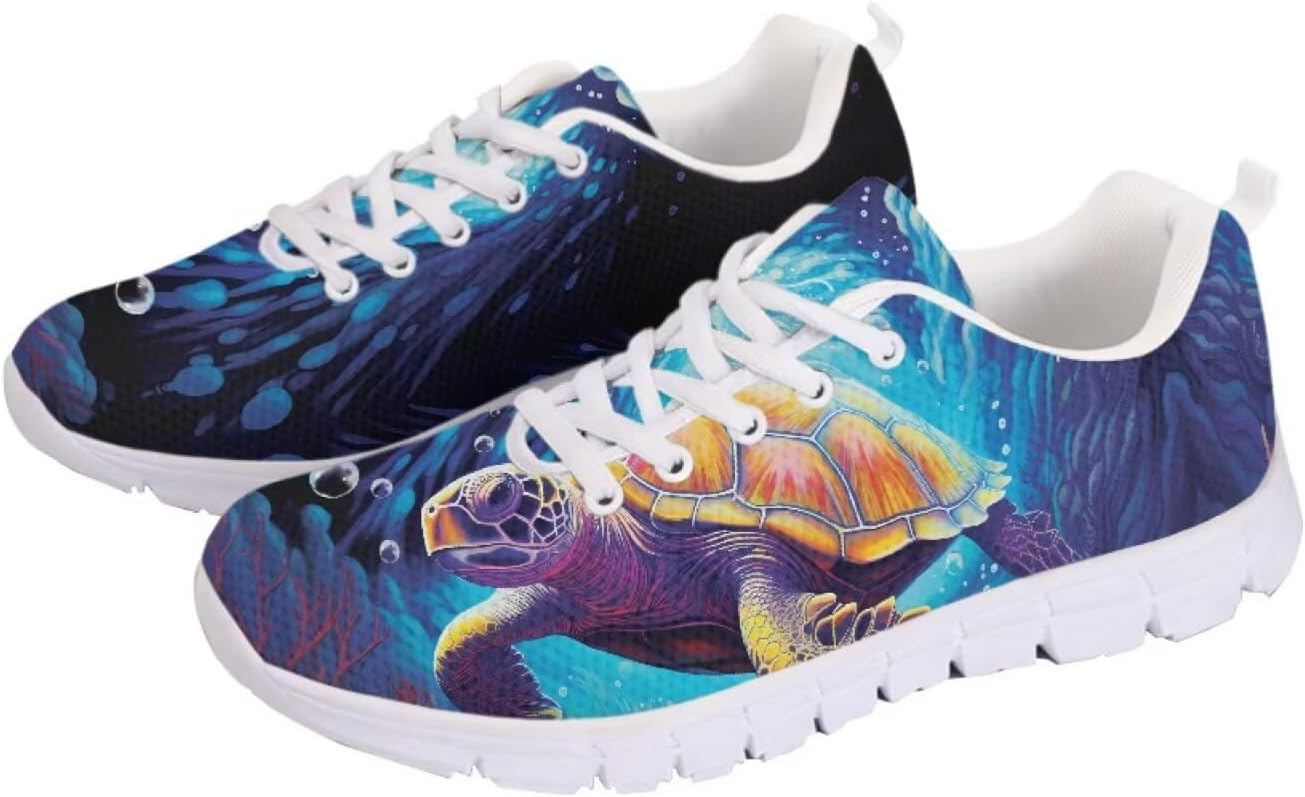 Женские кроссовки для ходьбы, удобные, с шнуровкой, модные, мужские, противоскользящие, для тенниса, бега и спорта Getelinseng, Sea Turtle
Женские кроссовки для ходьбы, удобные, с шнуровкой, модные, мужские, противоскользящие, для тенниса, бега и спорта Getelinseng, Sea Turtle