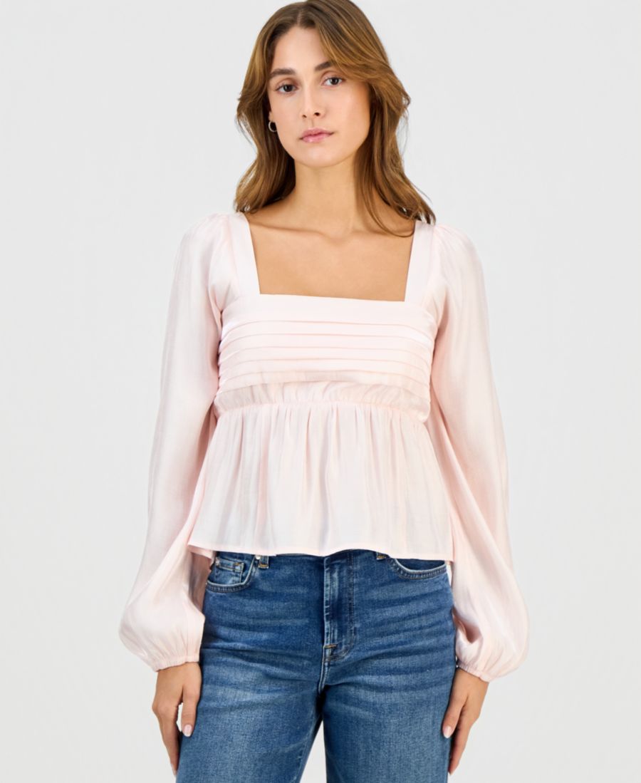 Детская тканая блузка с длинными рукавами и складками на груди Self Esteem, Ballet Slipper
Детская тканая блузка с длинными рукавами и складками на груди Self Esteem, Ballet Slipper