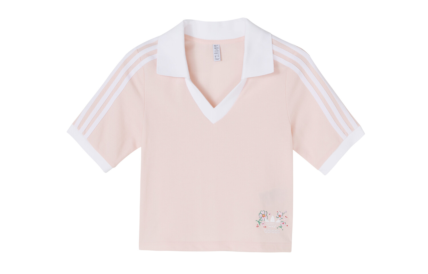 Укороченный топ с вышитым логотипом и V-образным вырезом Adidas Originals
Укороченный топ с вышитым логотипом и V-образным вырезом Adidas Originals