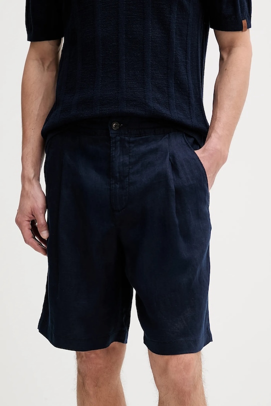 Льняные шорты United Colors Of Benetton, темно-синий
Льняные шорты United Colors Of Benetton, темно-синий