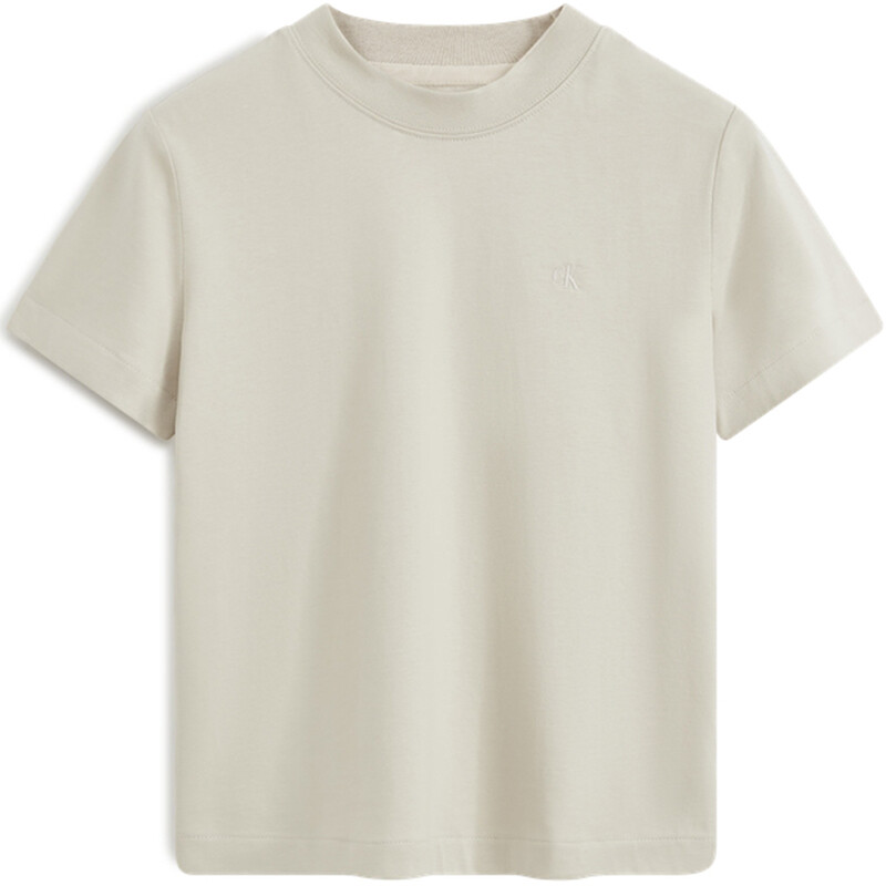 Футболка женская светло-молочно-кофейного цвета Calvin Klein
Футболка женская светло-молочно-кофейного цвета Calvin Klein