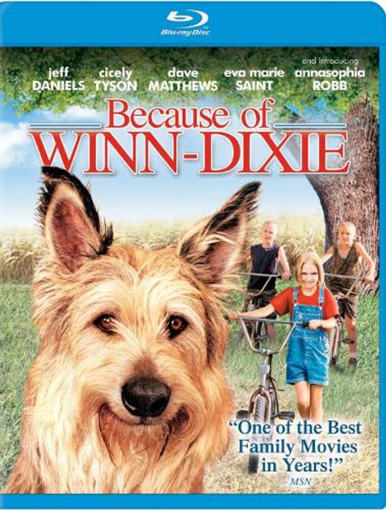 Диск Blu-ray Because Of Winn Dixie 
Диск Blu-ray Because Of Winn Dixie