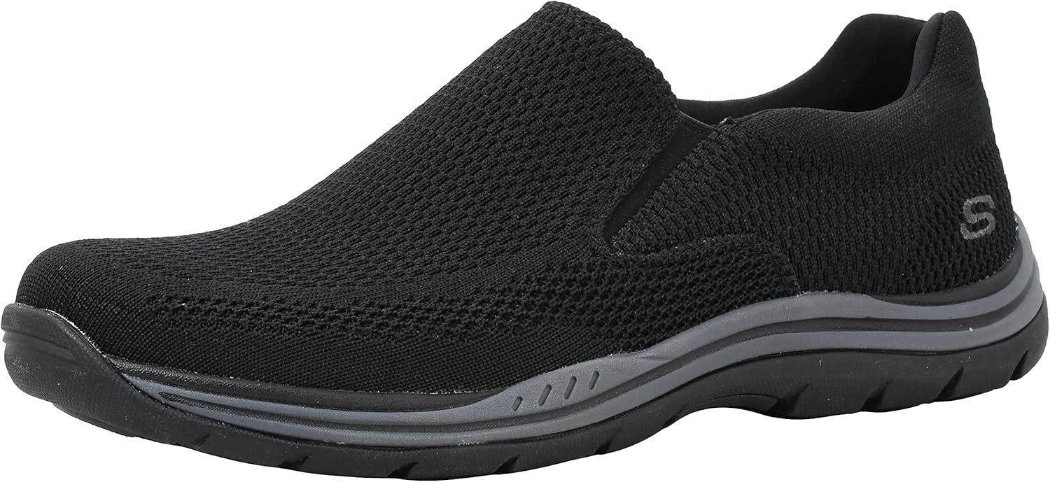 Мужские лоферы Skechers Expected Gomel без шнурков, черный
Мужские лоферы Skechers Expected Gomel без шнурков, черный