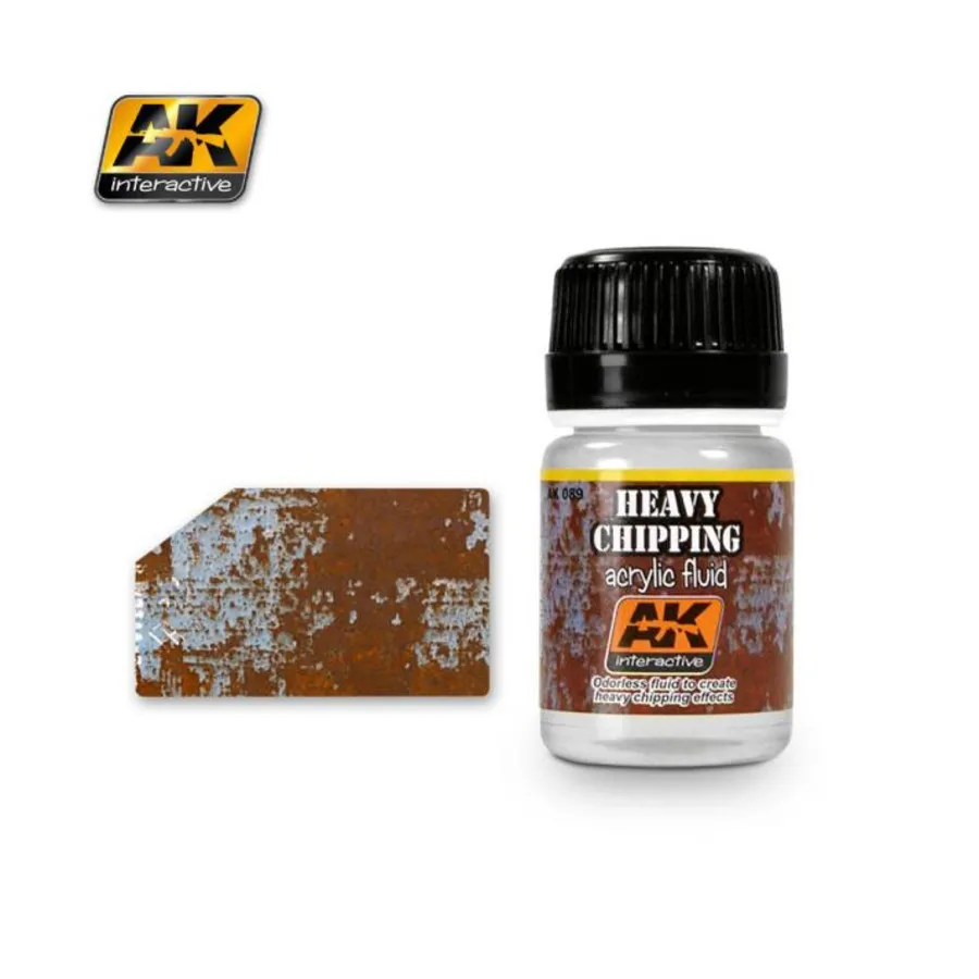 Сильные сколы, Weathering (AK-Interactive)
Сильные сколы, Weathering (AK-Interactive)