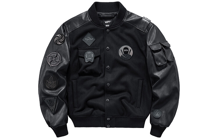 Бейсбольная куртка унисекс VIP, Черный
Бейсбольная куртка унисекс VIP, Черный