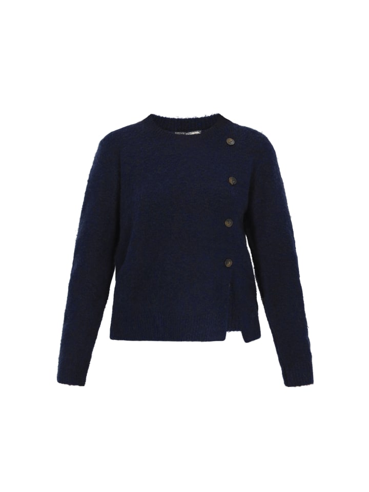 Женский свитер темно-синего цвета DreiMaster Vintage
Женский свитер темно-синего цвета DreiMaster Vintage