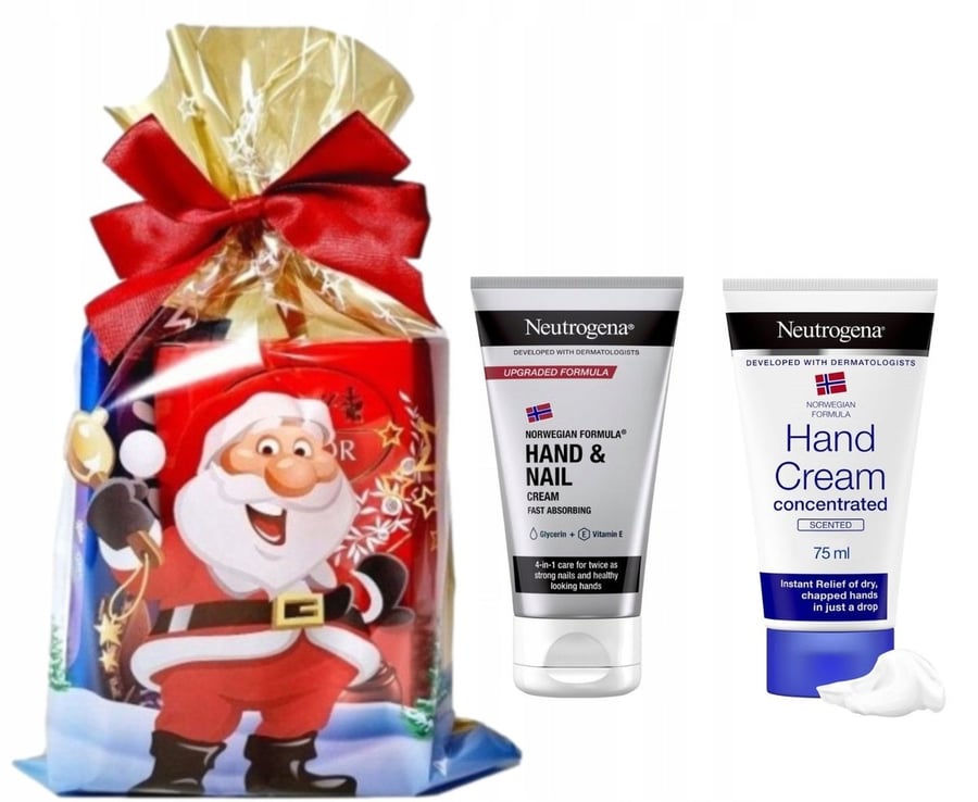 Рождественский подарочный набор Neutrogena Кремы для рук для женщин и мужчин
Рождественский подарочный набор Neutrogena Кремы для рук для женщин и мужчин